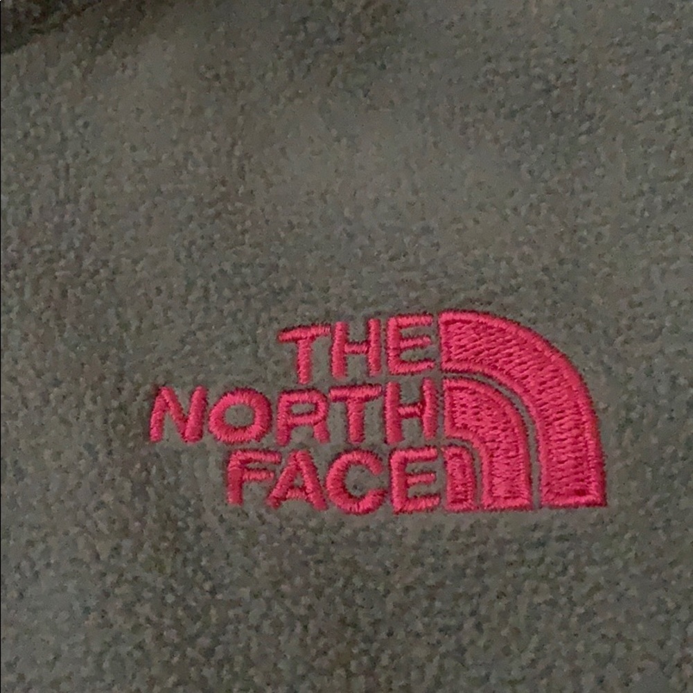 North face fleece girls XL full zip up